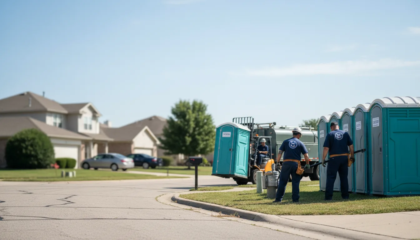 Porta Potty Rental in Pilot Point, TX near me